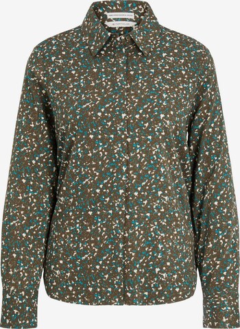 TOM TAILOR Blouse in Groen: voorkant