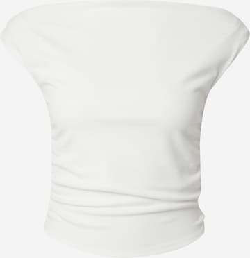 ABOUT YOU - Camisa 'Rose' em branco: frente