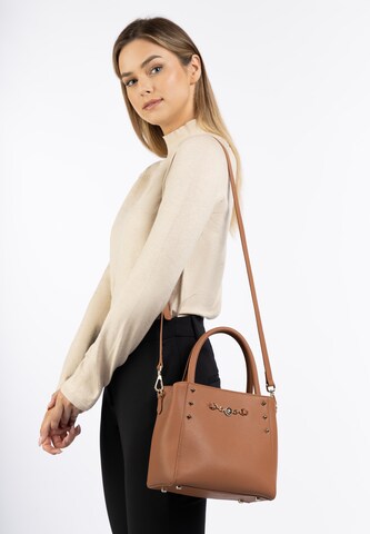 DreiMaster Klassik Handbag 'Hypate' in Beige: front