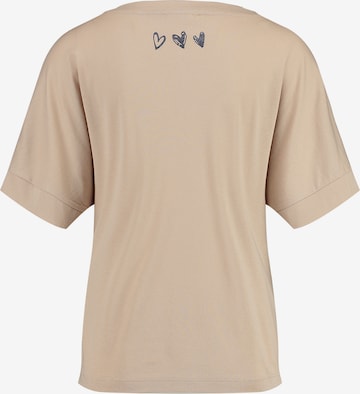 T-shirt 'WT LONELY' Key Largo en beige