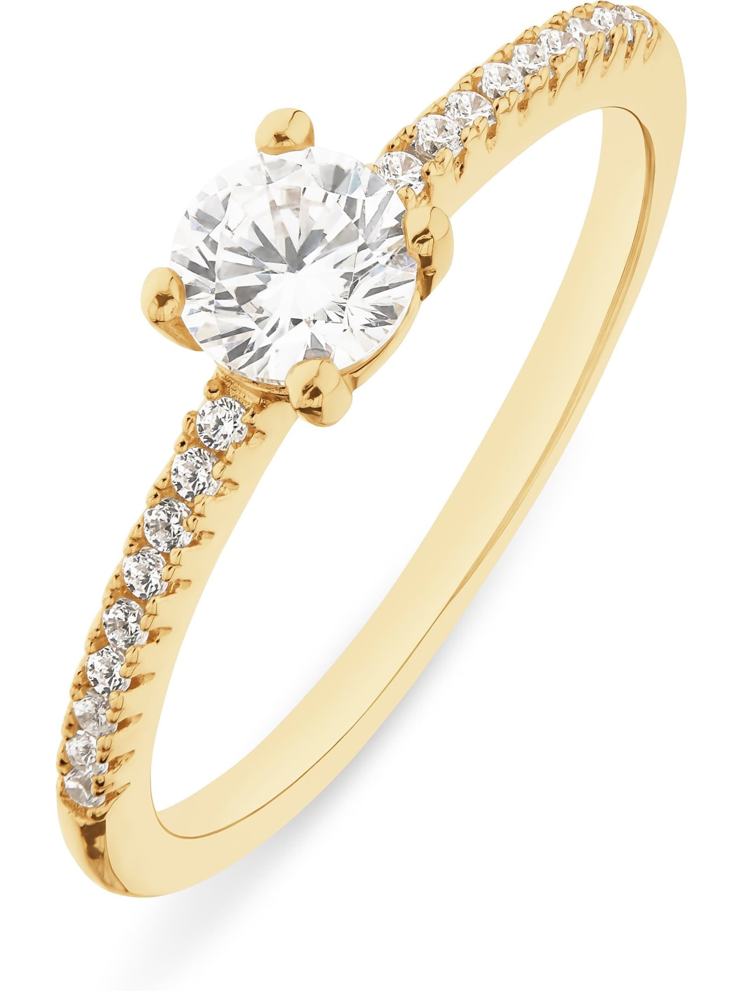 CHRIST Ring in Gold: Vorderseite