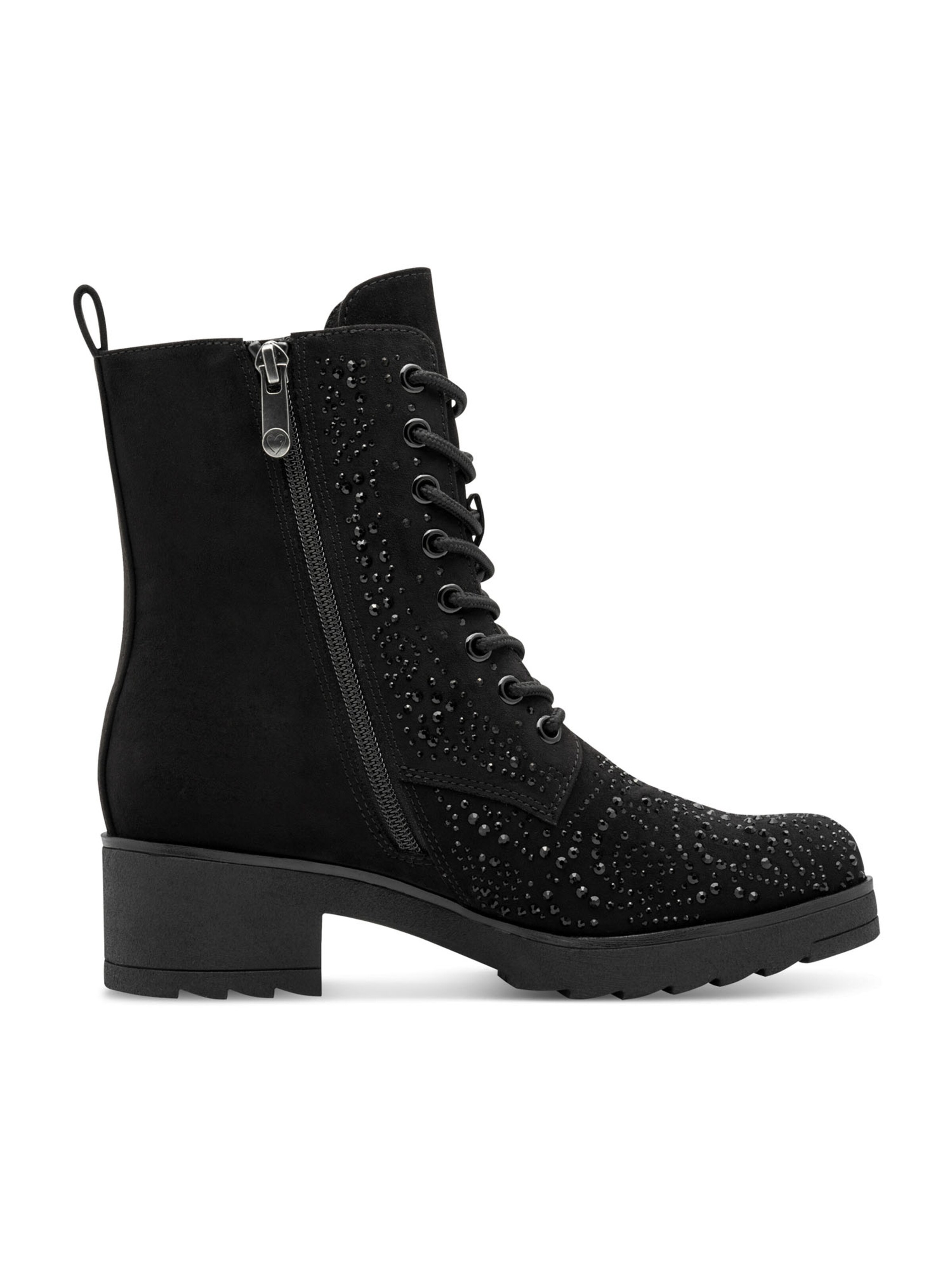 MARCO TOZZIGležnjače na vezanje - crna boja