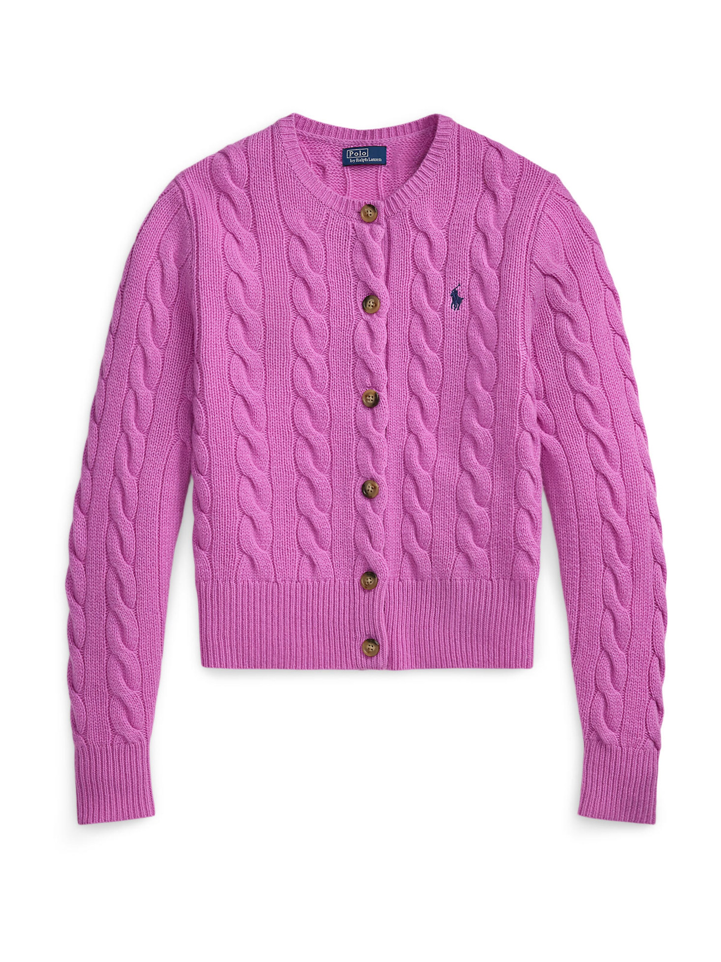 Polo Ralph Lauren Pletena jopa | roza barva: sprednja stran