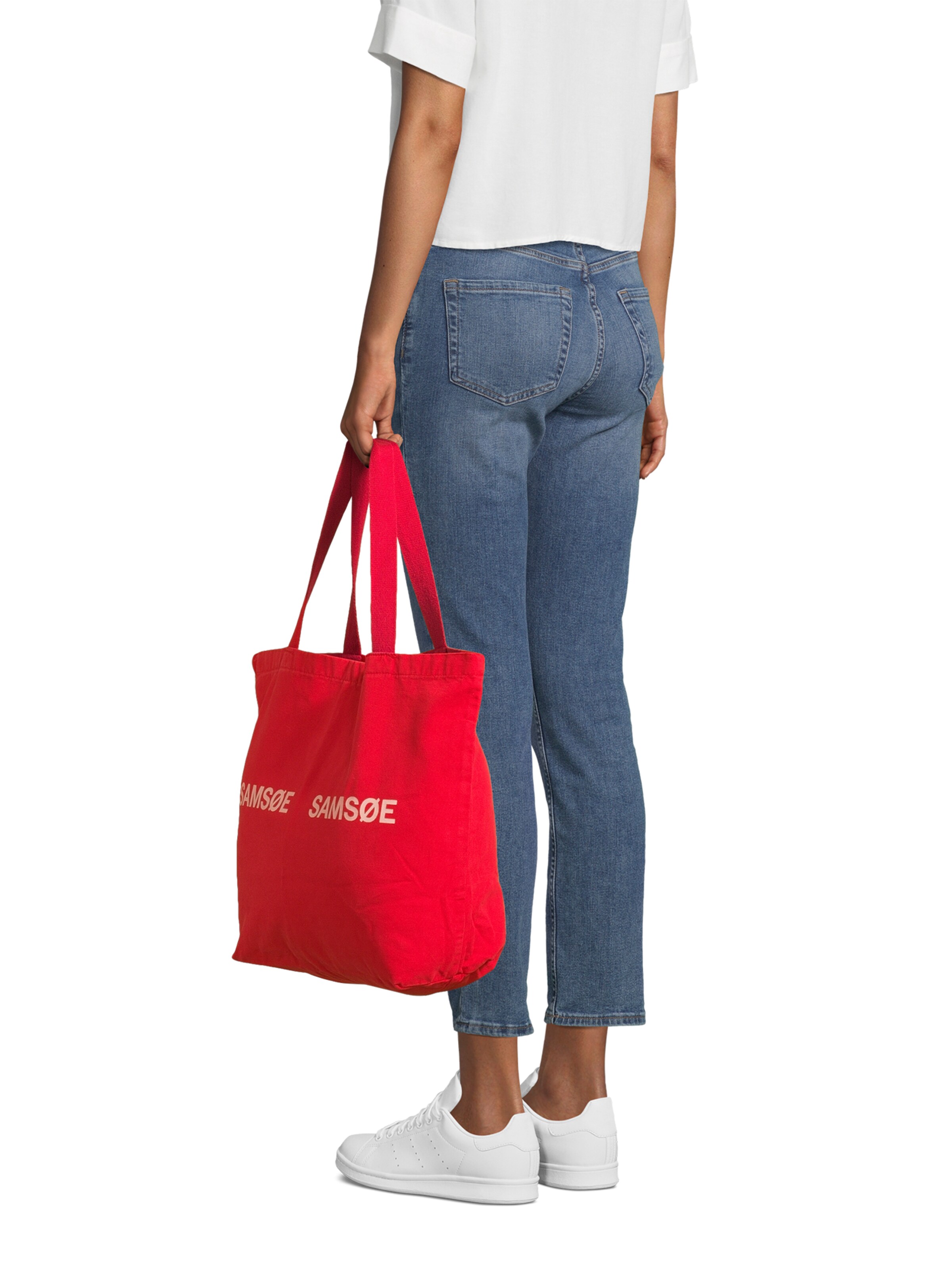 Samsøe Samsøe Μεγάλη τσάντα 'Frinka' σε κόκκινο