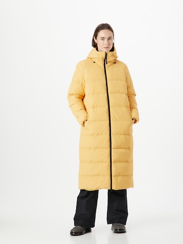 Cappotto outdoor 'Bigsur' di BRUNOTTI in giallo: frontale