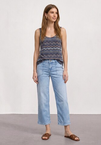 STREET ONE Loosefit Jeans in Blau
