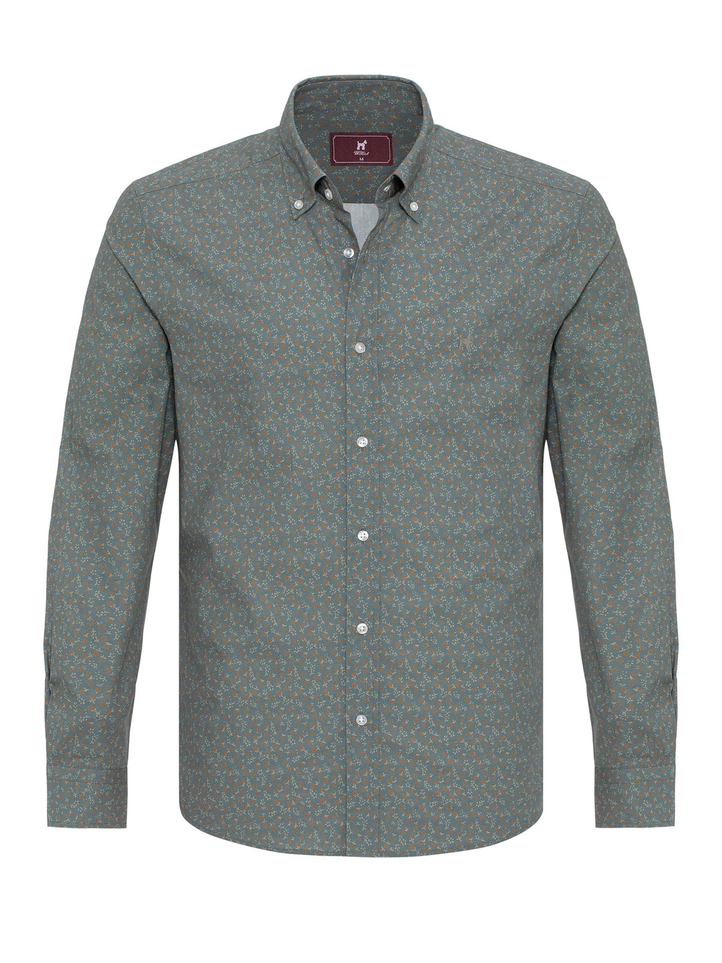 Williot Средняя посадка Рубашка в Зеленый: спереди