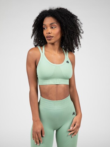 Bustier Soutien-gorge de sport 'Whitney' Gorilla Wear en vert : devant