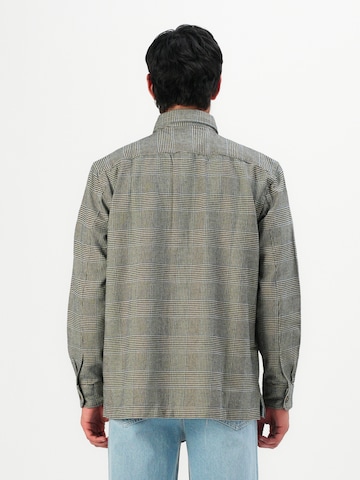 TOMMY HILFIGER Классический крой Рубашка в Синий: сзади