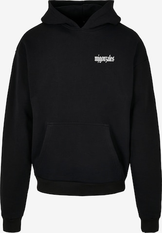 MJ Gonzales Sweatshirt 'Winged Wisdom' in Black: front