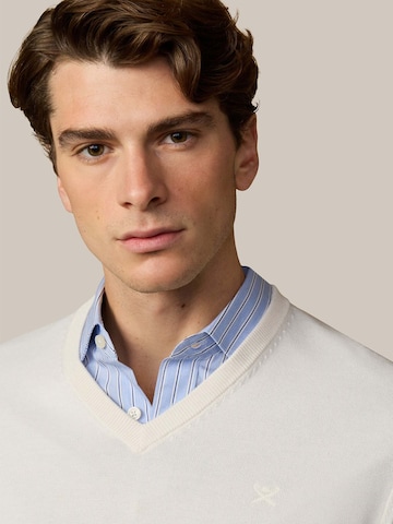 Hackett London Sweater 'ESS' in White