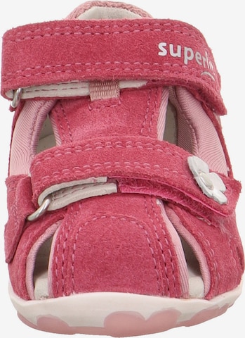 SUPERFIT Sandały 'Fanni' w kolorze różowy