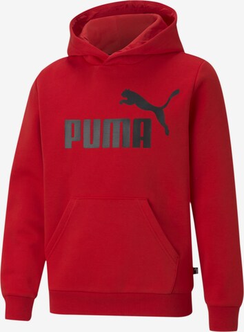 PUMA Sweatshirt 'Essentials' in Rot: predná strana