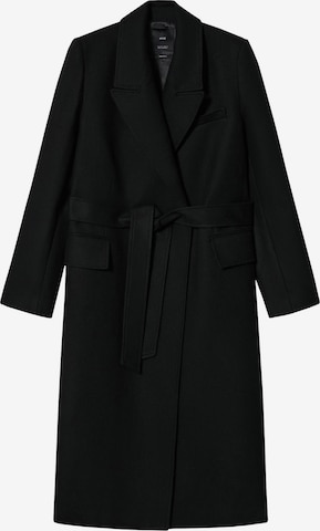 MANGO Přechodný kabát 'Paris' – černá: přední strana