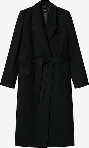 Manteau mi-saison 'Paris' MANGO en noir : devant