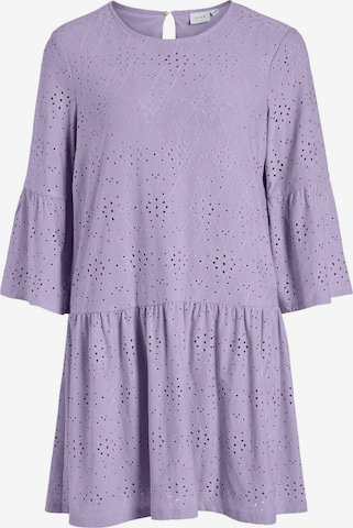 VILA - Vestido 'KAWA' em roxo: frente