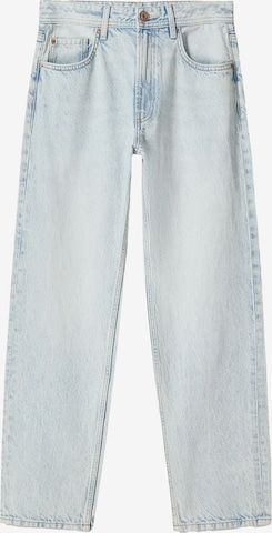 Jean Bershka en bleu : devant