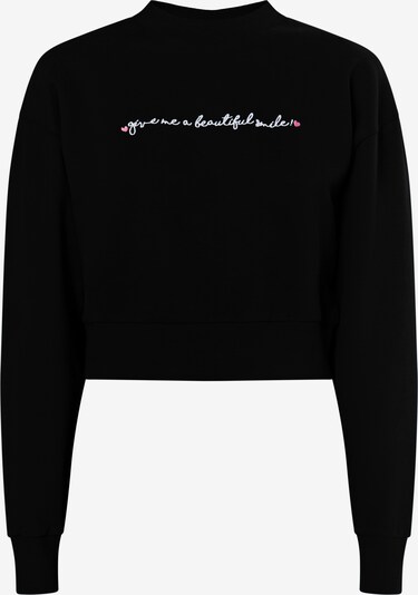 MYMO Μπλούζα φούτερ 'Keepsudry' σε ροζ / μαύρο / λευκό, Άποψη προϊόντος