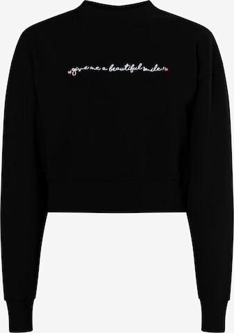 MYMO Sweatshirt 'Keepsudry' i svart: forside