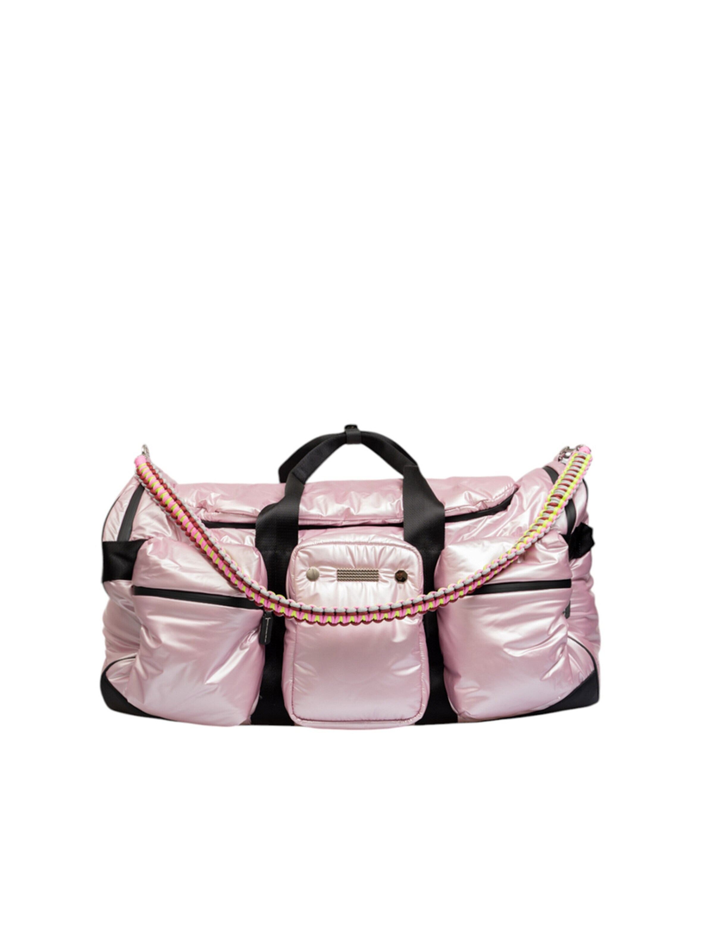Clio Weekend bag 'DISCOVERY NYLON' in Pink: front