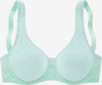 NUANCE T-shirt Bra in Green: front