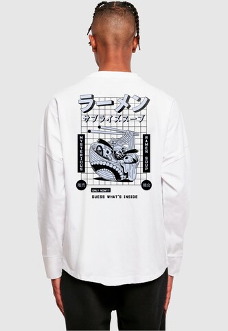 Merchcode Shirt 'TORC - Ramen Soup' in Wit: voorkant