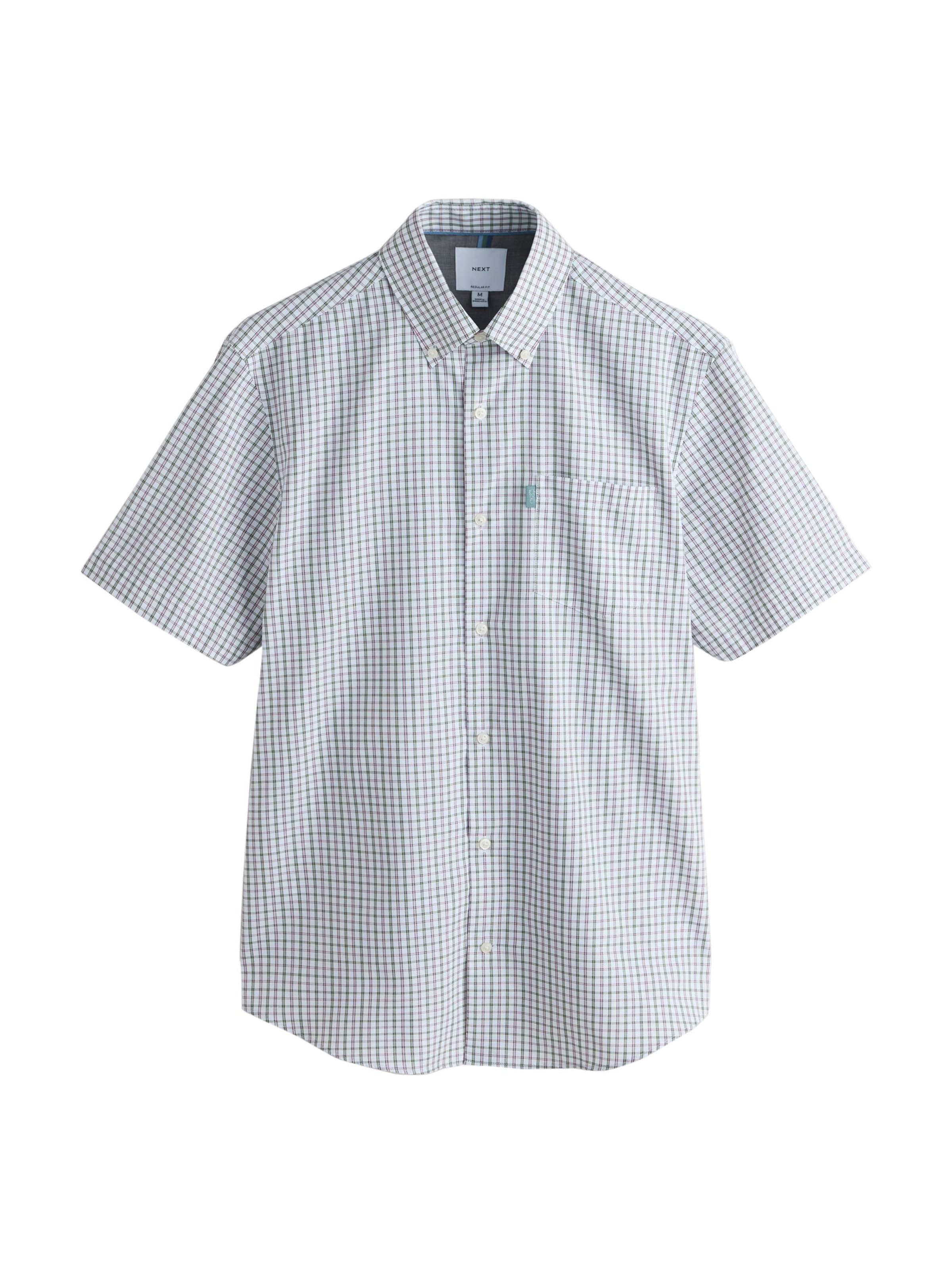 Next Slim Fit Hemd in Weiß: Vorderseite