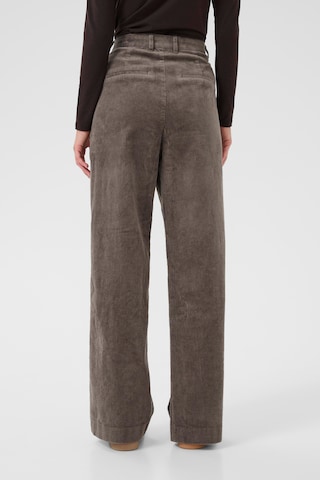 Wide Leg Pantalon 'Clarisse' Part Two en marron