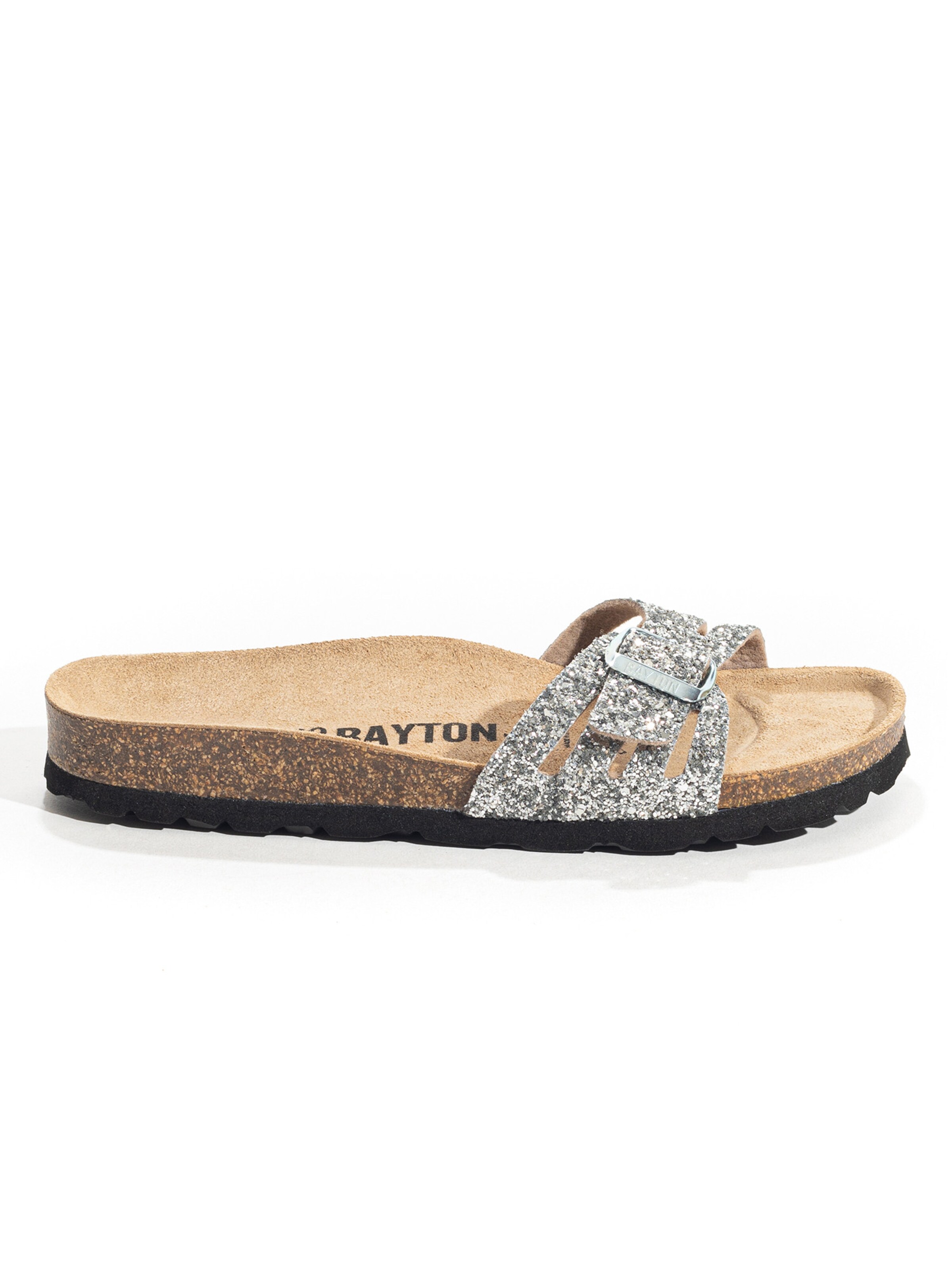 Bayton Pantofle 'ANITA' – stříbrná