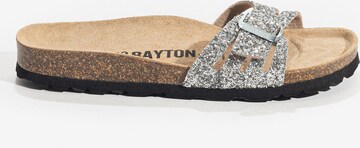 Bayton Pantolette 'ANITA' in Silber