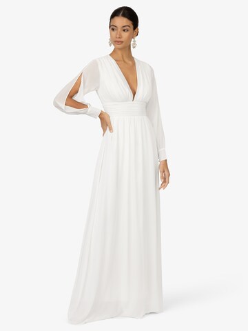 Robe de soirée Kraimod en blanc