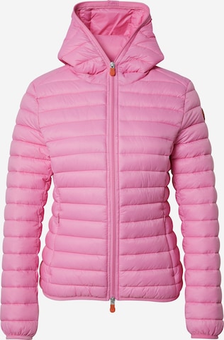 SAVE THE DUCK Between-season jacket 'DAISY' in Pink: front