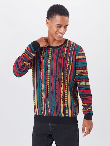 Iriedaily - Regular Fit Pullover 'Theodore Summer' em mistura de cores: frente