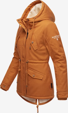 MARIKOO Zimná bunda 'Manolya' - oranžová