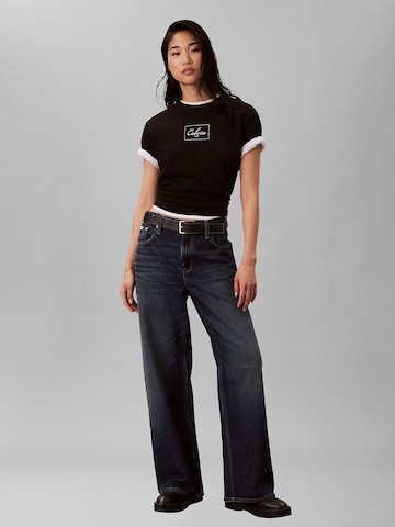 Calvin Klein Jeans Regular Shirt in Zwart