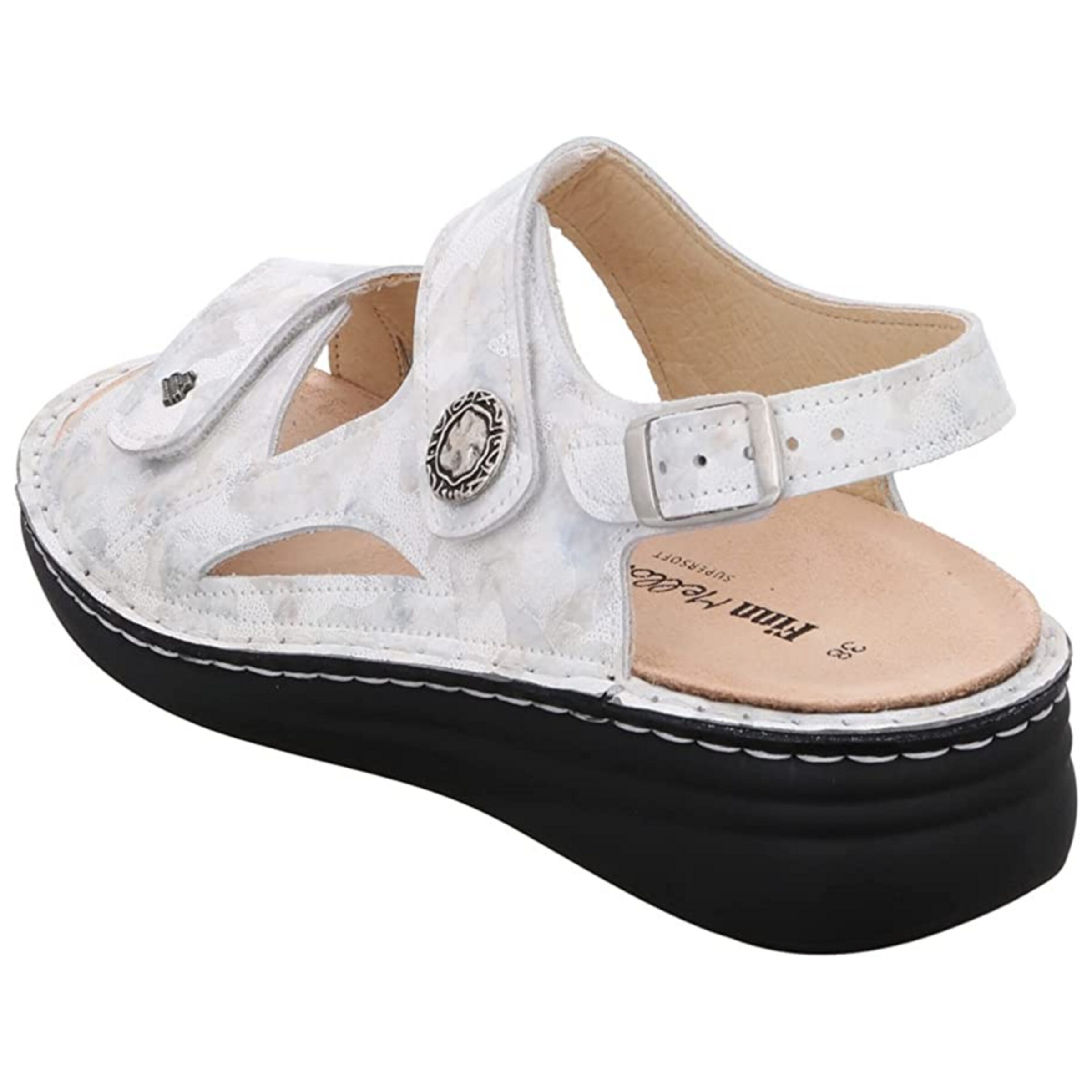 Finn Comfort Sandale in Weiß