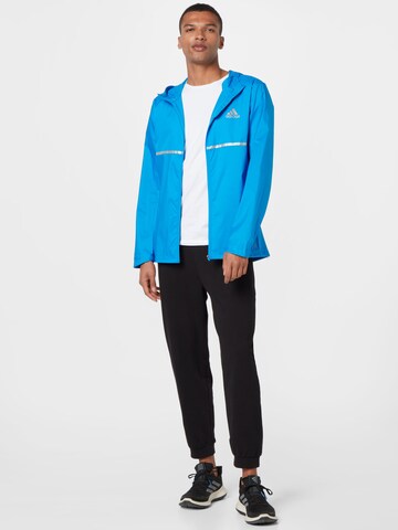 ADIDAS SPORTSWEAR Sportjacke 'Own the Run' in Blau