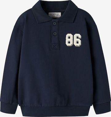 NAME IT Sweatshirt in Blauw: voorkant
