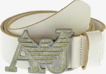 Armani Jeans Belt in One size in White: front