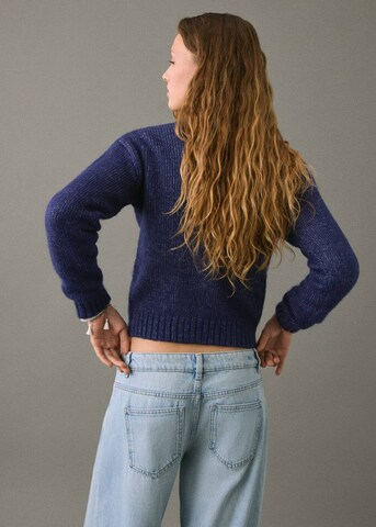 MANGO TEEN Sweater 'Cashe' in Blue