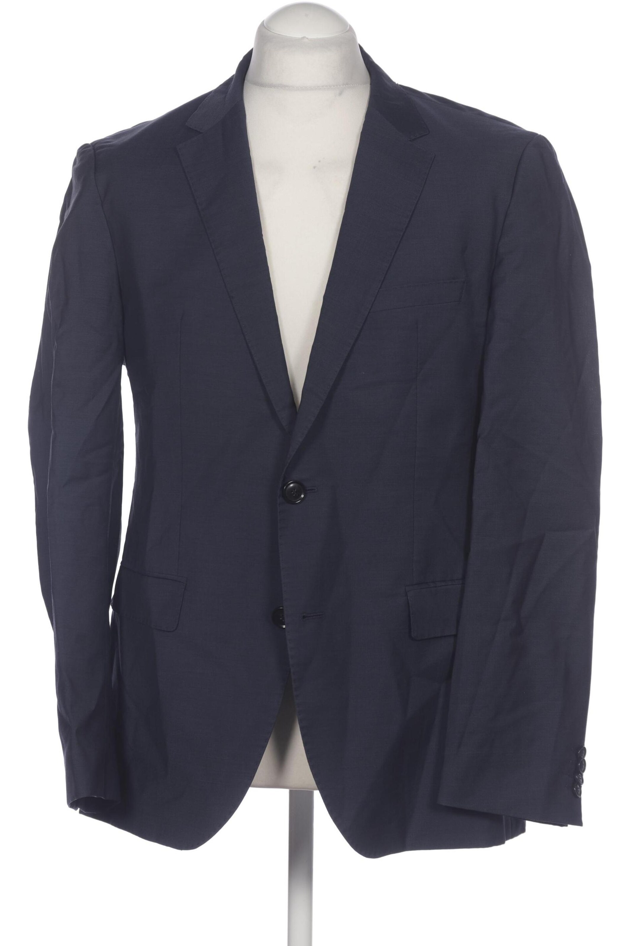 HUGO Suit Jacket in M-L in Blue: front