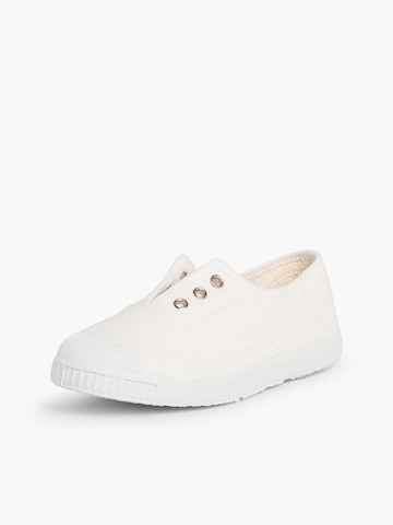 Baskets Pisamonas en blanc : devant