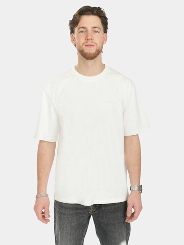 T-Shirt 'Last Bucks | Own The Sky Tee' Last Bucks en blanc