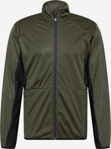 ENDURANCE Athletic Jacket 'Sudens' in Green: front