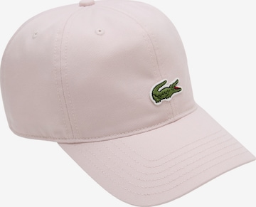 LACOSTE Hoed 'Croc' in Roze: voorkant