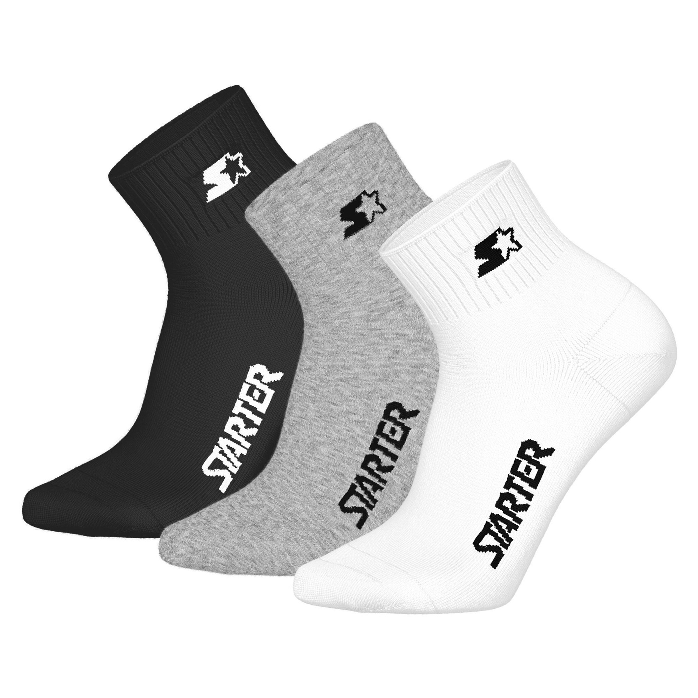 Starter Socks in Mixed colours: front