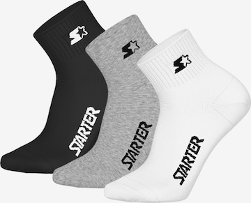 Starter Socks in Mixed colours: front