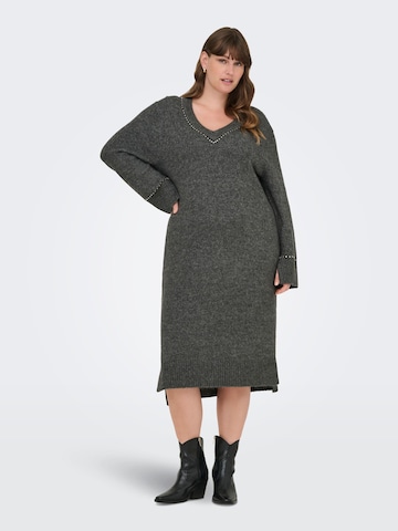 Robes en maille 'CARElsie' ONLY Carmakoma en gris