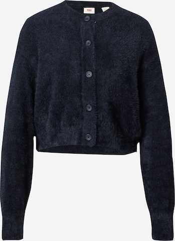 LEVI'S ® Gebreid vest 'Cat Cardigan' in Blauw: voorkant