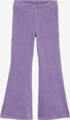 WE Fashion Levenevä Housut värissä lila: etupuoli